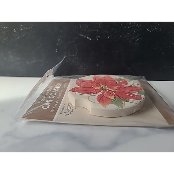 Robert Stanley Absorbent Car Coaster Home For Christmas - Picture 8 of 10